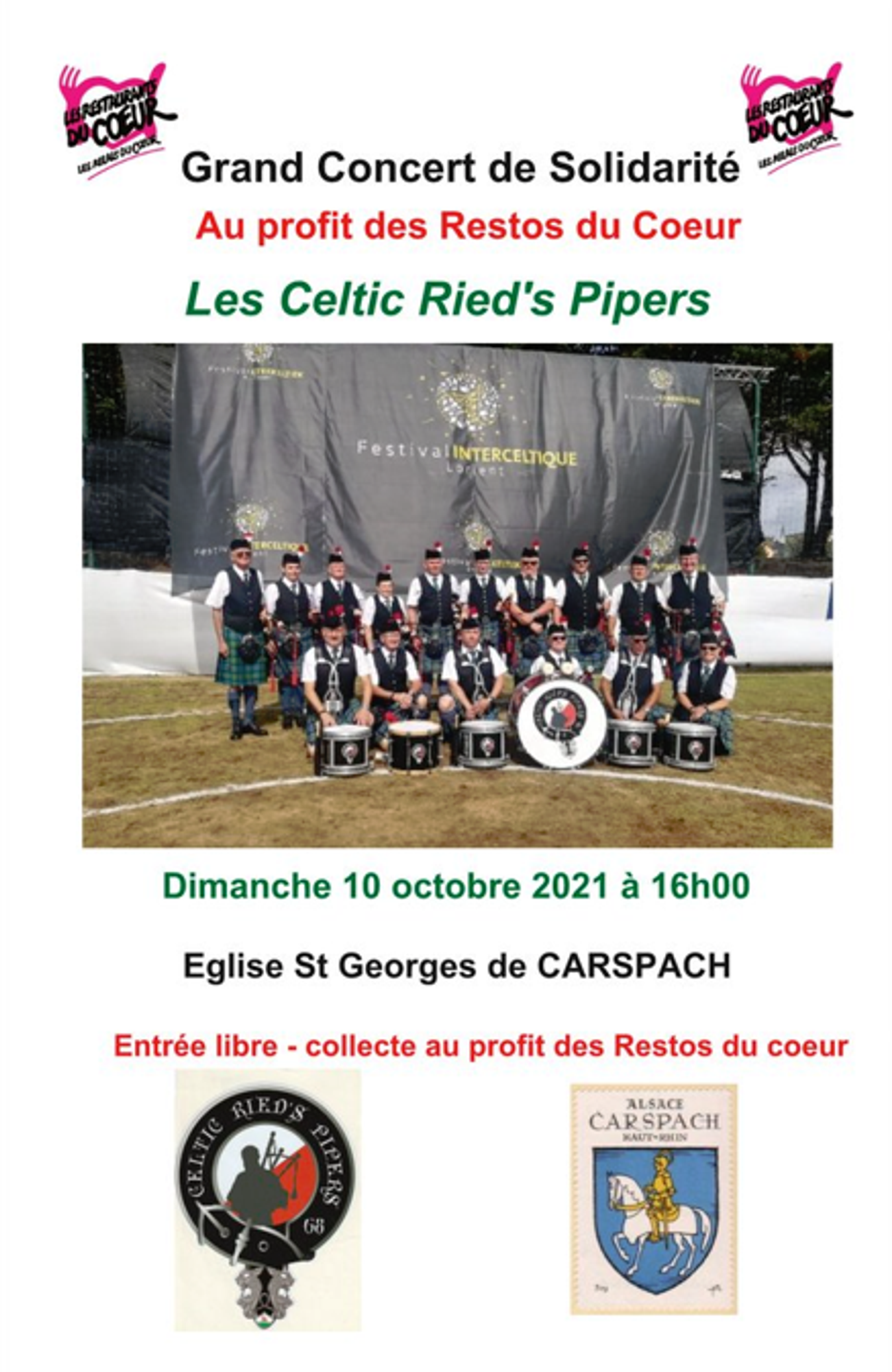 Les Celtic Ried's Pipers